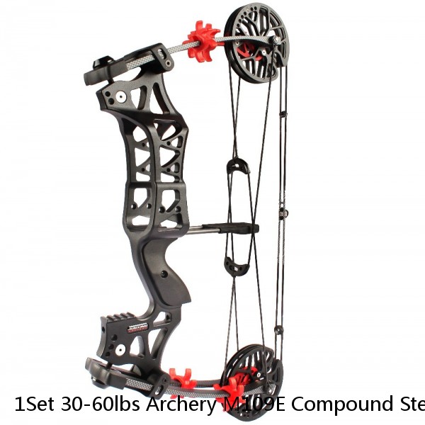 1Set 30-60lbs Archery M109E Compound Steel Ball fishing IBO 345FPS Shooting Bow