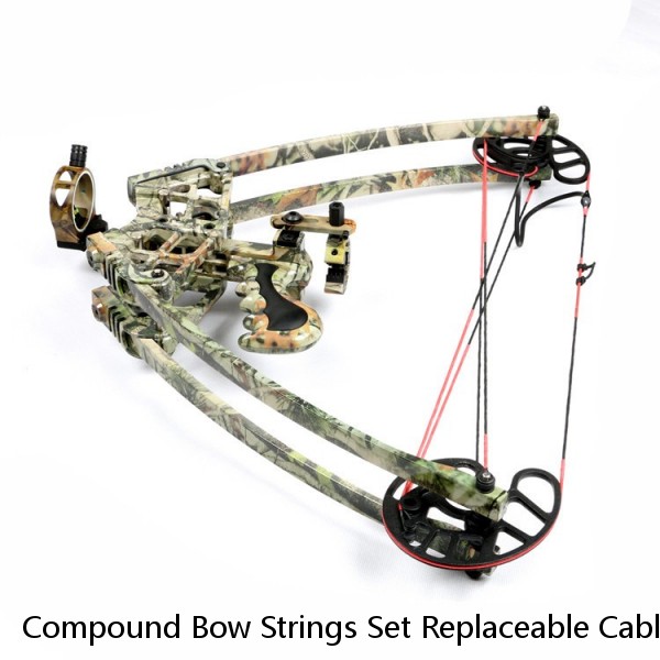 Compound Bow Strings Set Replaceable Cable Handmade Customized Archery Hunting