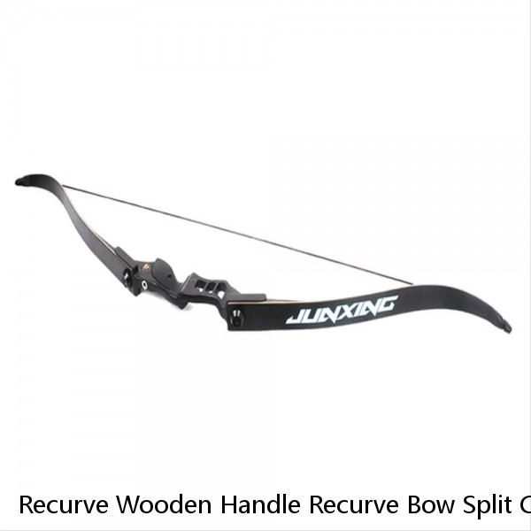 Recurve Wooden Handle Recurve Bow Split Competitive FRP Recurve Bow Outdoor Archery Hall Archery Competition For Teens And Adults