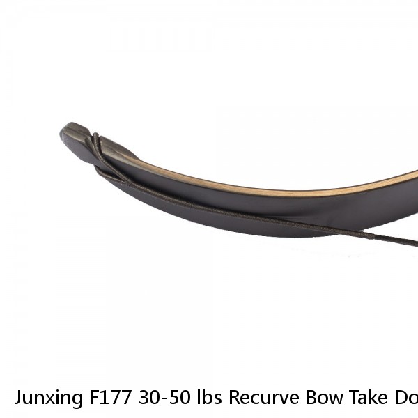 Junxing F177 30-50 lbs Recurve Bow Take Down Aluminum Alloy Bow for Outdoor Archery Shooting and Hunting