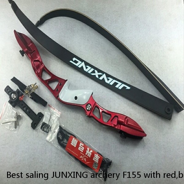 Best saling JUNXING archery F155 with red,blue,black color china whole sale