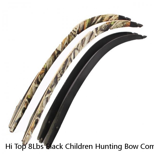 Hi Top 8Lbs Black Children Hunting Bow Compound Bow Junxing Manchu Bow And Arrow Archery Set For Kids