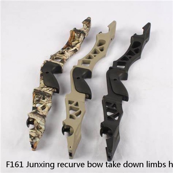 F161 Junxing recurve bow take down limbs hunting recurve bow china wholesale