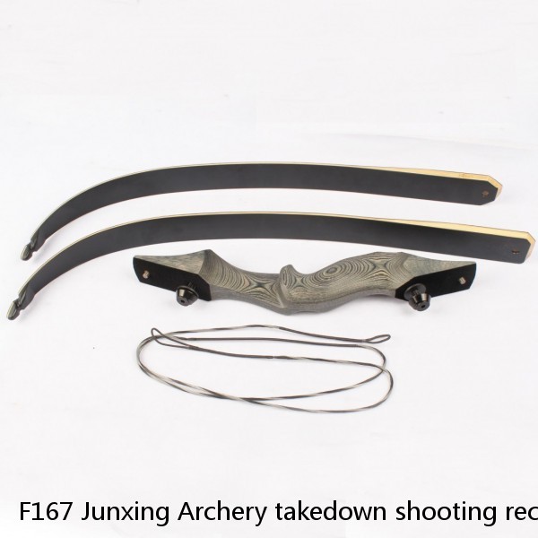 F167 Junxing Archery takedown shooting recurve bow ILF riser