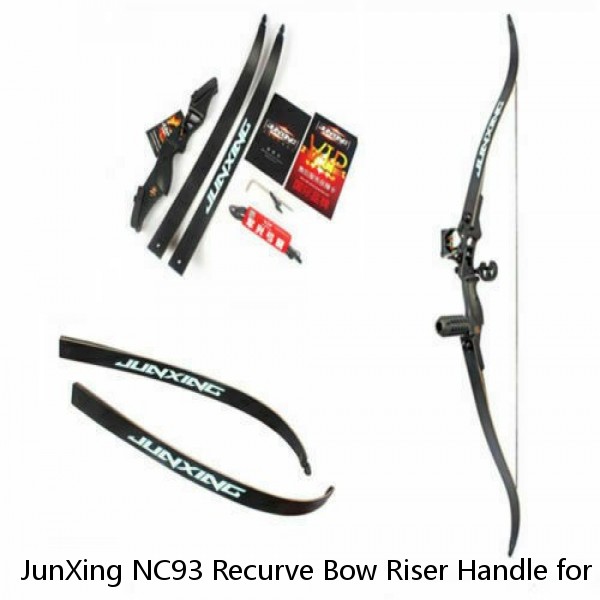 JunXing NC93 Recurve Bow Riser Handle for Right Hand BLACK