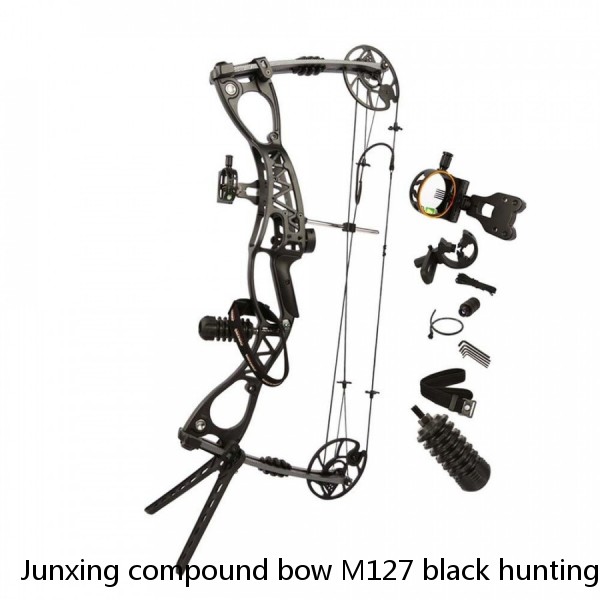 Junxing compound bow M127 black hunting bow for sale