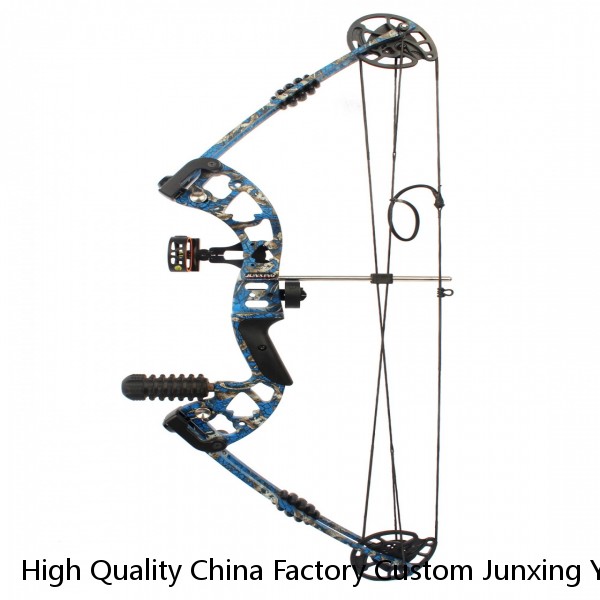 High Quality China Factory Custom Junxing Youth Archery Compound Bow Outdoor Hunting Shooting W451 Bow and Arrows Set