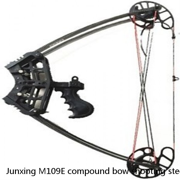 Junxing M109E compound bow shooting steel ball