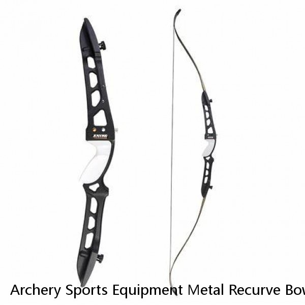 Archery Sports Equipment Metal Recurve Bow Set 40lbs Hunting Archery Recurve Bow For Sale