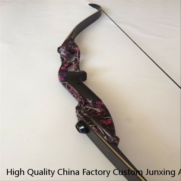 High Quality China Factory Custom Junxing Adult Archery Recurve Bow Outdoor Hunting Shooting Sparta Bow and Arrows Set