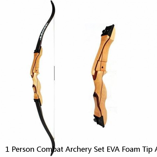 1 Person Combat Archery Set EVA Foam Tip Arrow and Junxing Recurve Bow Set