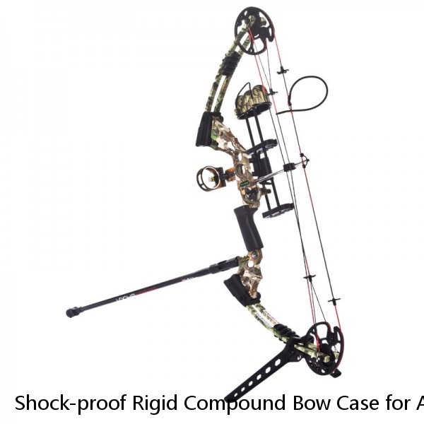 Shock-proof Rigid Compound Bow Case for Archery Hunting Bow & Arrow Storage