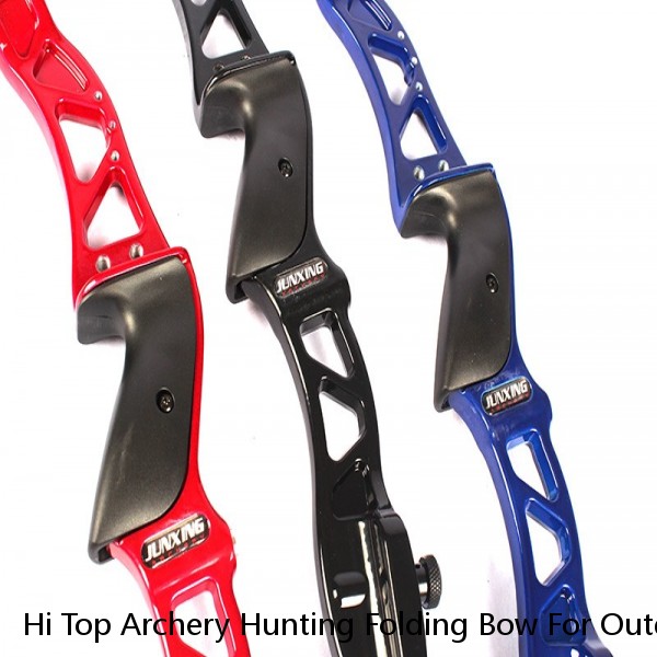 Hi Top Archery Hunting Folding Bow For Outdoor Arrow Sports Junxing 90Lbs Hoyt Recurve Bow