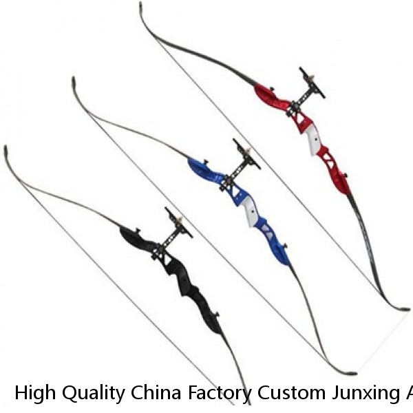 High Quality China Factory Custom Junxing Adult Archery Recurve Bow Outdoor Hunting Shooting Fearless Bow and Arrows Set