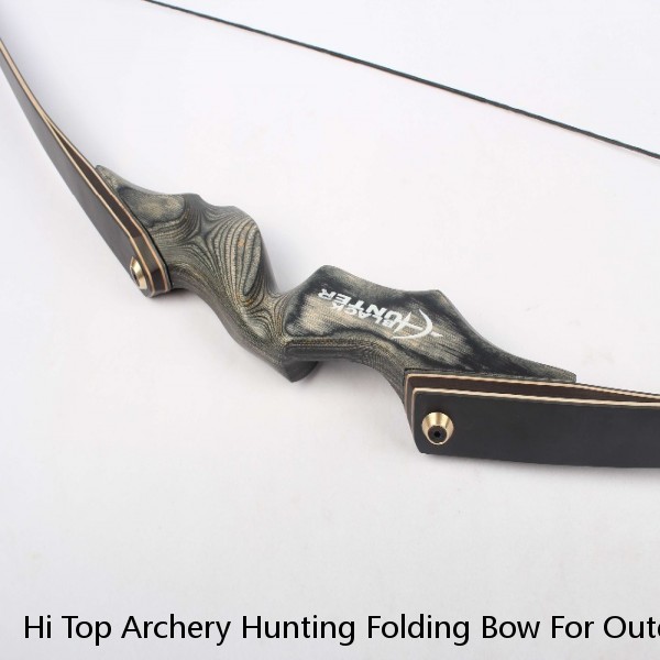 Hi Top Archery Hunting Folding Bow For Outdoor Arrow Sports Junxing 90Lbs Hoyt Recurve Bow