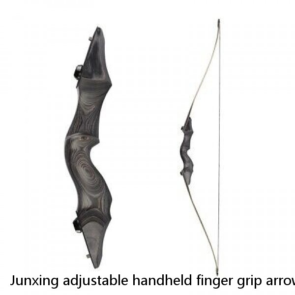 Junxing adjustable handheld finger grip arrow release thumb trigger bow release for hunting archery bow