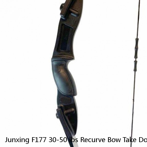 Junxing F177 30-50 lbs Recurve Bow Take Down Aluminum Alloy Bow for Outdoor Archery Shooting and Hunting