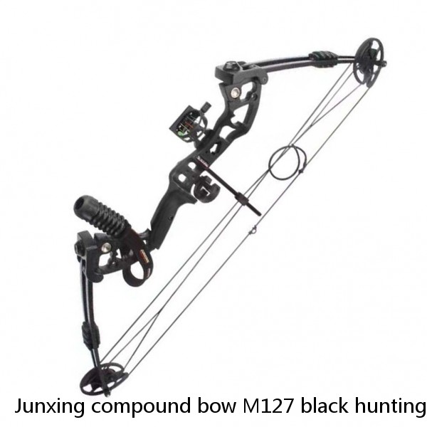 Junxing compound bow M127 black hunting bow for sale