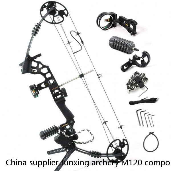 China supplier Junxing archery M120 compound bow for hunting and shooting