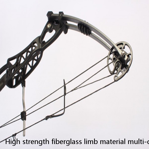 High strength fiberglass limb material multi-color recurve takedown bow for sale