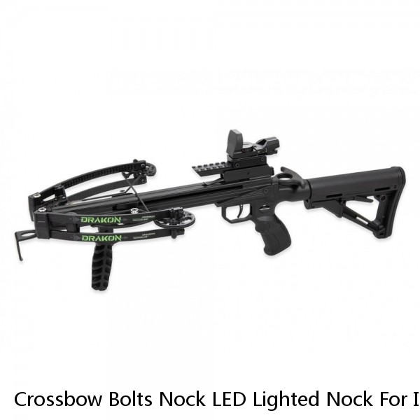 Crossbow Bolts Nock LED Lighted Nock For ID 7.6 mm OD 8.8 mm Arrow Nocks Crossbow Hunting